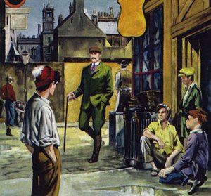 Baden-Powell był przerażony widokiem nieszczęśliwej, niezdrowej młodzieży autorstwa English School