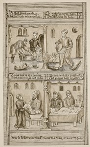 Bakers of York, 1595-1596 (zdjęcie w sepii) autorstwa English School