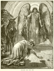 Balaam i jego tyłek autorstwa English School