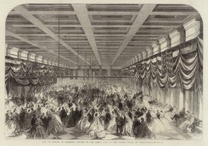 Bal na cześć prezydenta Lincolna autorstwa English School