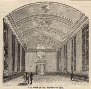 Sala balowa Whittington Club, Londyn autorstwa English School