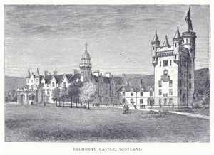 Zamek Balmoral, Szkocja autorstwa English School