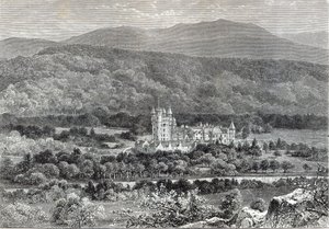 Balmoral, z „Godziny wypoczynku”, 1888 r. autorstwa English School