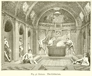 Balneae. Caldarium autorstwa English School