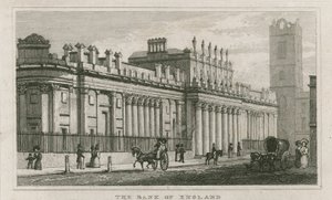Bank Anglii, Sir John Soanes Front Południowy, 1823 autorstwa English School