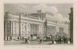 Bank Anglii, Sir John Soanes Front Południowy, 1823 autorstwa English School