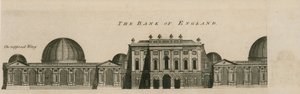 Bank of England, West Wing dodane przez Sir Roberta Taylora, 1783 autorstwa English School