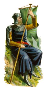 Chorągiew króla Edwarda I, 1274-1307 autorstwa English School