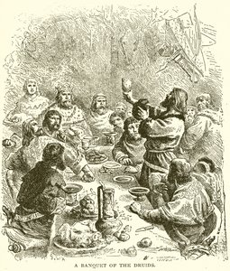 Bankiet Druidów autorstwa English School