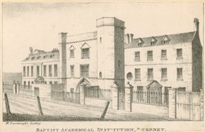 Baptist Academical Institution, Stepney, Londyn autorstwa English School