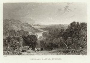 Zamek Barnard, Durham autorstwa English School