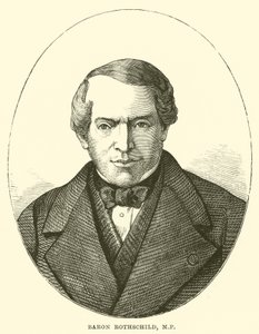 Baron Rothschild, MP (grafika) autorstwa English School