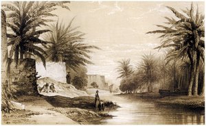 Basra, ok. 1834-37 (rysunek) autorstwa English School