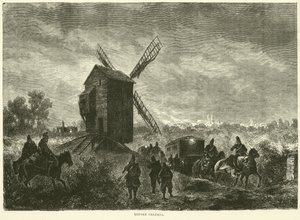 Przed Orleanem, listopad 1870 autorstwa English School