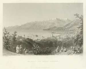 Bejrut i Góra Liban, 1837 autorstwa English School