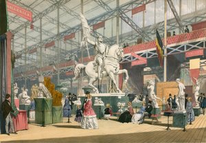 Belgijska sekcja Wielkiej Wystawy 1851 autorstwa English School