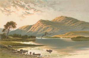 Ben Lomond z Lussa autorstwa English School