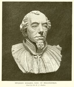 Benjamin Disraeli, hrabia Beaconsfield autorstwa English School