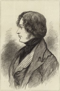 Benjamin Disraeli w 1837 r. autorstwa English School