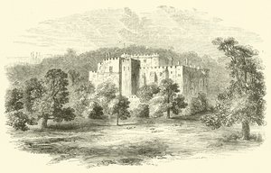 Zamek Berkeley (rycina) autorstwa English School