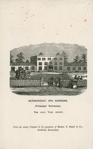 Ogrody spa Bermondsey autorstwa English School