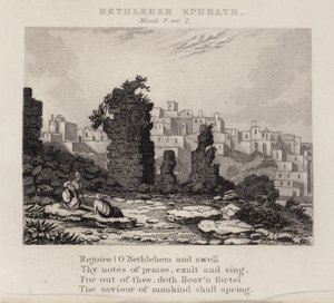 Betlejem Efrat, Micheasz V, wer. 2 (rycina) autorstwa English School
