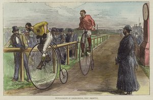 Mecz rowerowy na Lillie Bridge autorstwa English School
