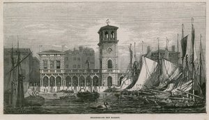 Nowy rynek Billingsgate autorstwa English School