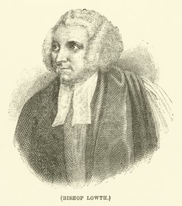 Biskup Lowth (rycina) autorstwa English School
