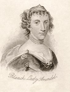 Blanche Somerset, baronowa Arundell z Wardour, z „Słownika historycznego Crabba”, opublikowanego w 1825 r. autorstwa English School