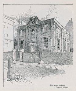 Szkoła Niebieskiego Płaszcza na Caxton Street autorstwa English School