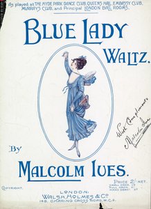 Błękitna Dama Walc autorstwa English School