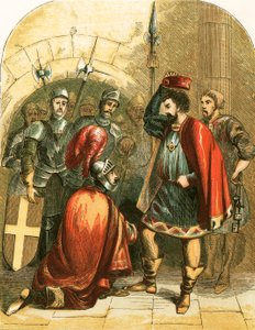 Bolingbroke i Ryszard II autorstwa English School