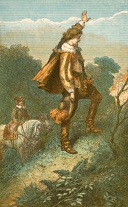 Bonnie Prince Charlie żegna się z domem autorstwa English School