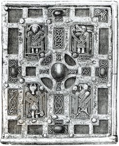 Book-Shrine lub Cumdach w Molaise, ok. 1001-1025 autorstwa English School