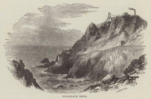 Kopalnia Botallack (grawerunek) autorstwa English School