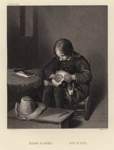 Chłopiec i Pies autorstwa English School
