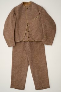 Garnitur chłopięcy, ok.1880 (tkana wełna) autorstwa English School