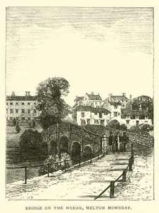 Bridge on the Wreake, Melton Mowbray autorstwa English School