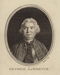 Generał brygady Charles Lawrence autorstwa English School