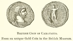 Brytyjska moneta Carausius autorstwa English School