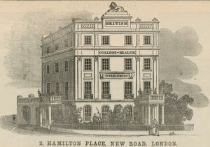 British College of Health, Hamilton Place 2, New Road, Londyn autorstwa English School