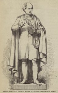 Spiżowa statua Thomasa Moore