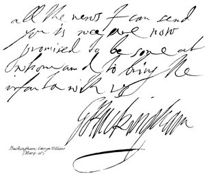 Buckingham, George Villiers (Marq: z) autorstwa English School
