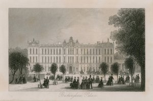 Pałac Buckingham autorstwa English School