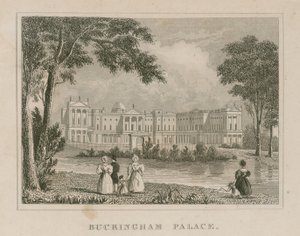Pałac Buckingham autorstwa English School