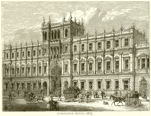 Dom w Burlington, 1875 autorstwa English School
