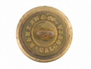 Button, 9. Pułk Ułanów Bengalskich, przed 1901 r. autorstwa English School