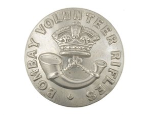 Knopf, Bombay Volunteer Rifles, vor 1901