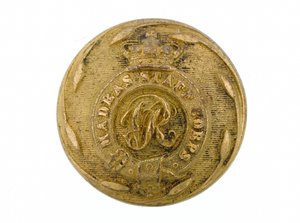 Button, Korpus Sztabowy Madrasu, 1861-1876 autorstwa English School